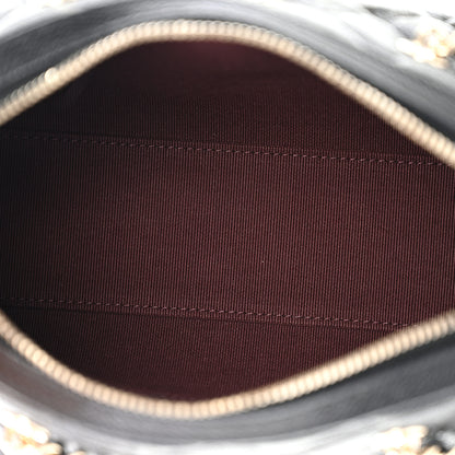 Chanel Caviar Quilted Barrel Clutch With Chain  Black 5 of 11