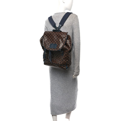 Louis Vuitton Damier Ebene Runner Backpack 2 of 12
