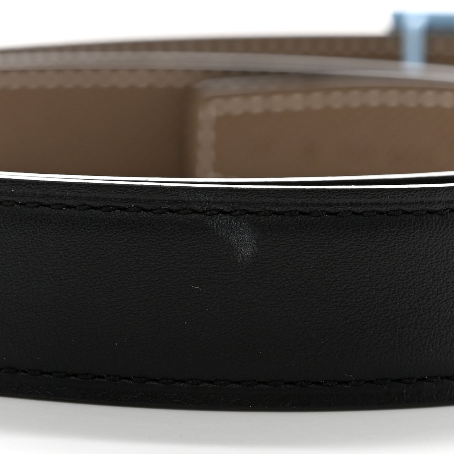 Swift Epsom H Belt 80 32 Black Etoupe