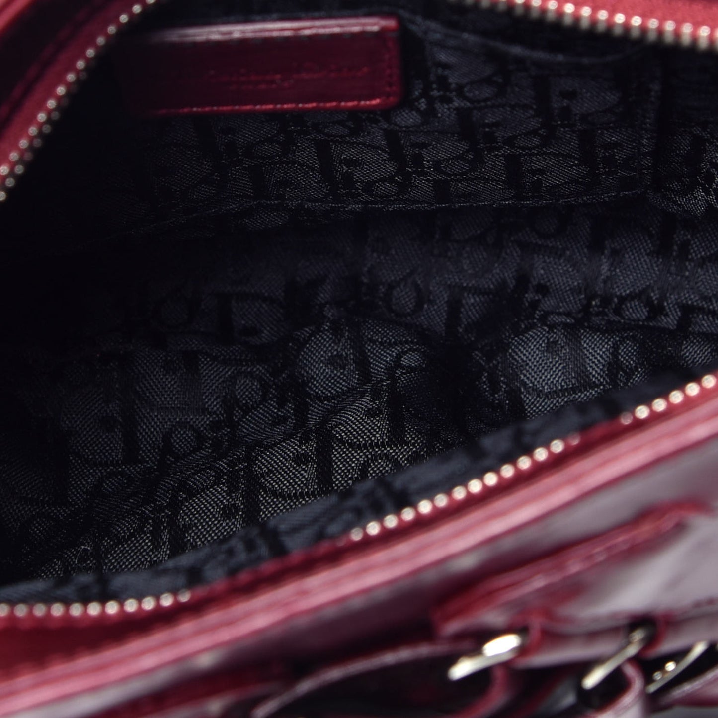 Calfskin Ballet Bag Dark Red