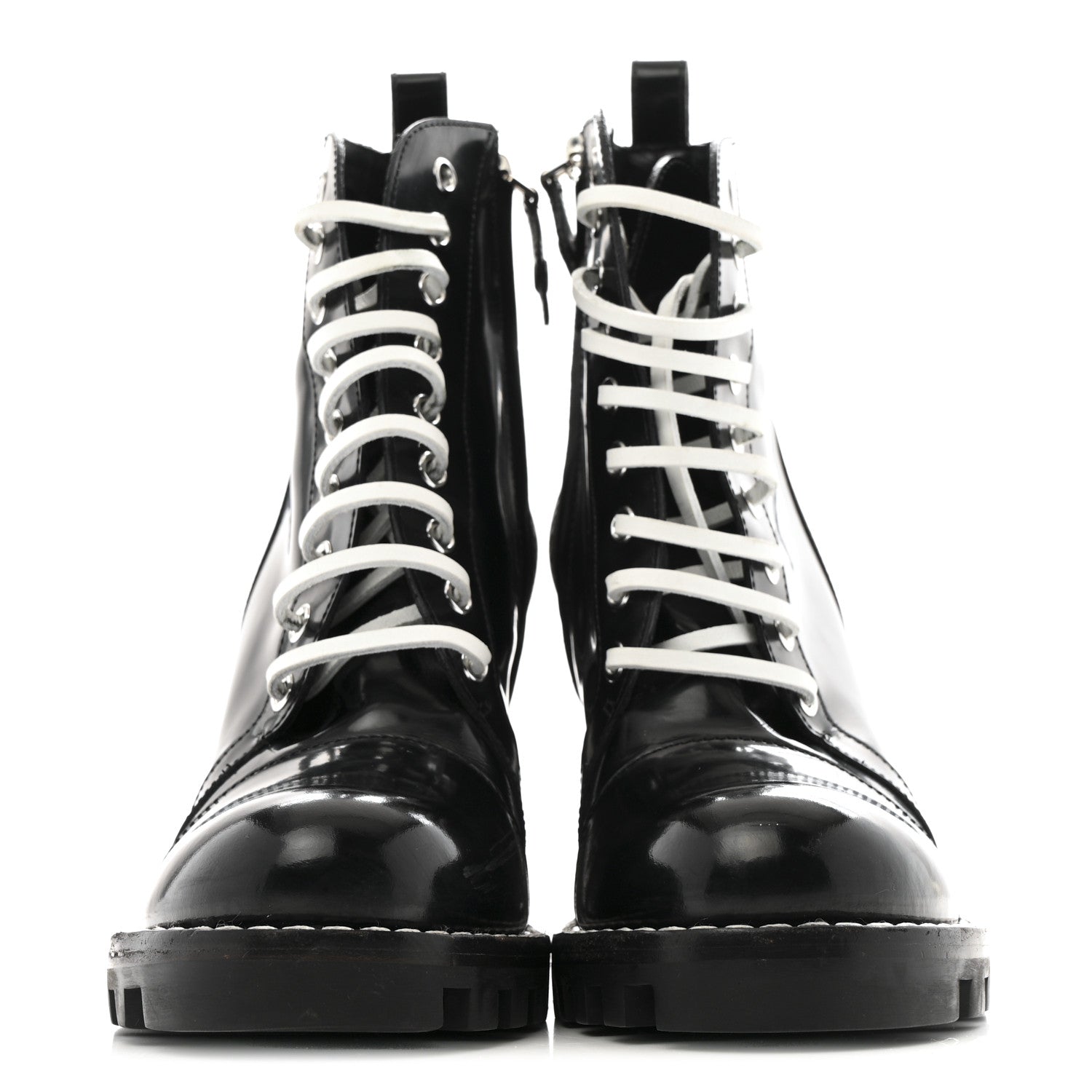 Louis Vuitton Patent Calfskin Star Trail Ankle Boots 39 Black 3 of 12