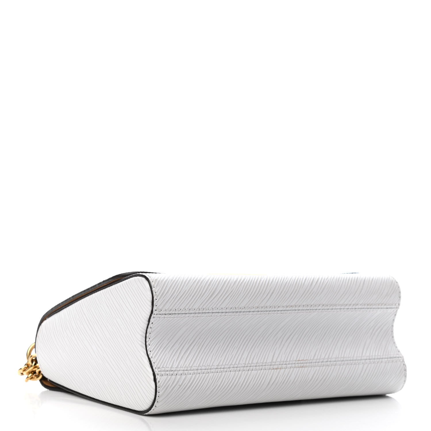 Louis Vuitton Epi Twist Shoulder Bag MM White 3 of 4