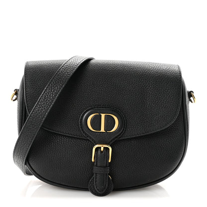 Christian Dior Grained Calfskin Medium Bobby Flap Black 1 of 9