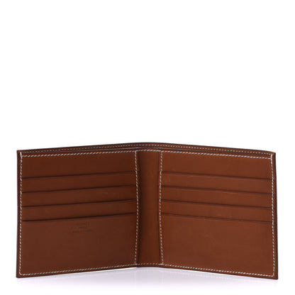 Hermes Barenia MC2 Copernic Compact Wallet Fauve 5 of 14