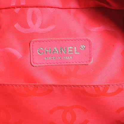 Chanel Calfskin Quilted Large Cambon Multipocket Reporter Black White 6 of 7