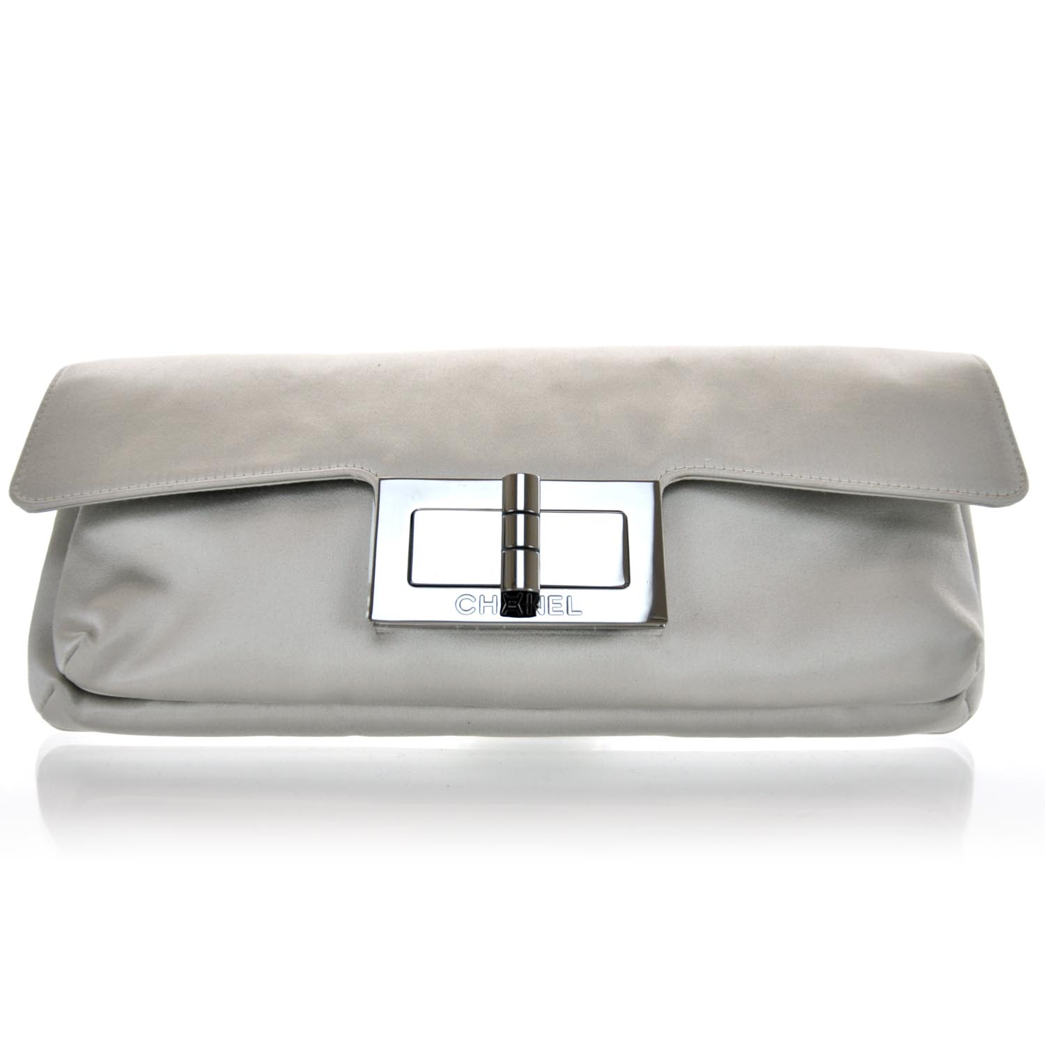 Chanel Satin Mademoiselle Clutch 1 of 6