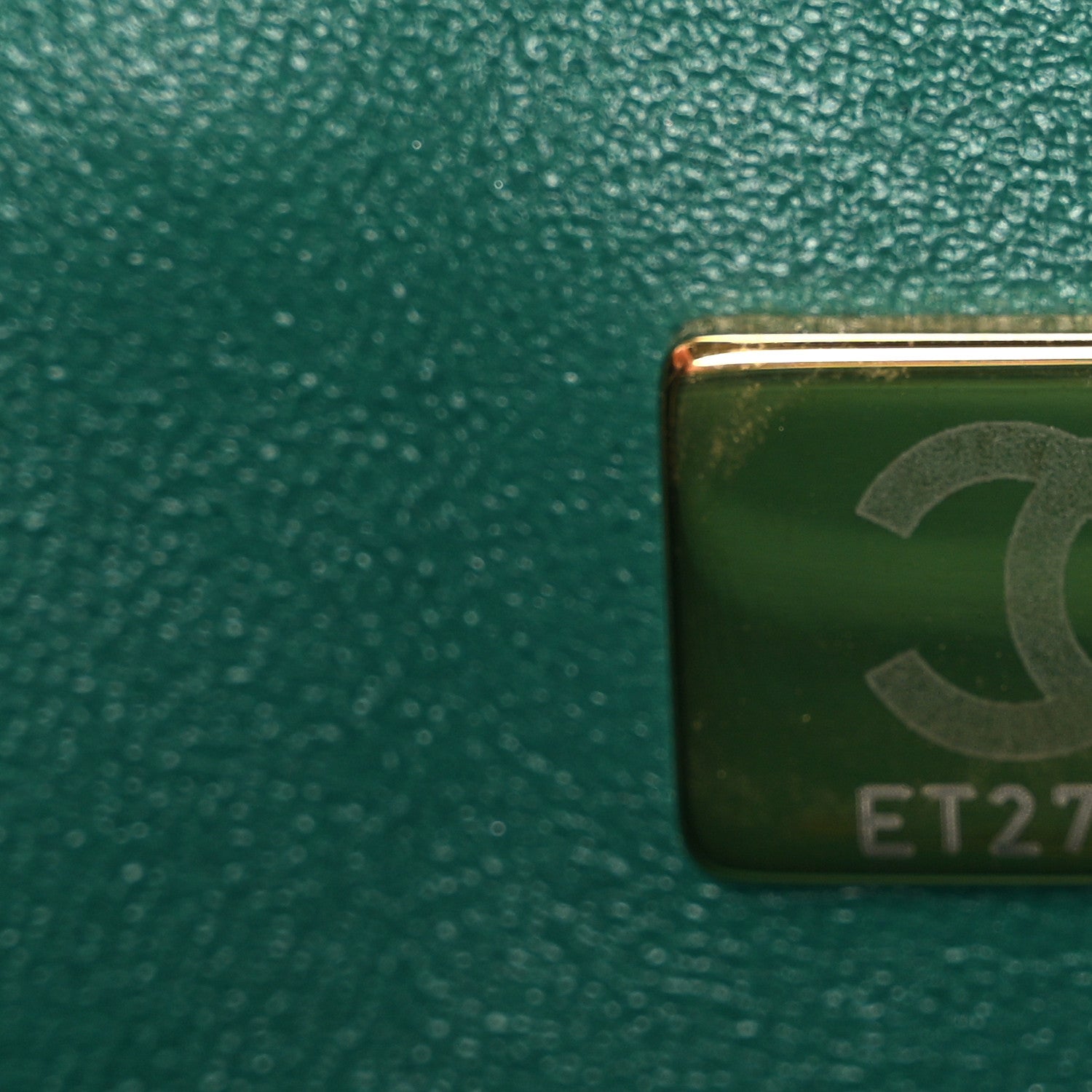 Chanel Lambskin Quilted Mini Top Handle Rectangular Flap Green 7 of 10