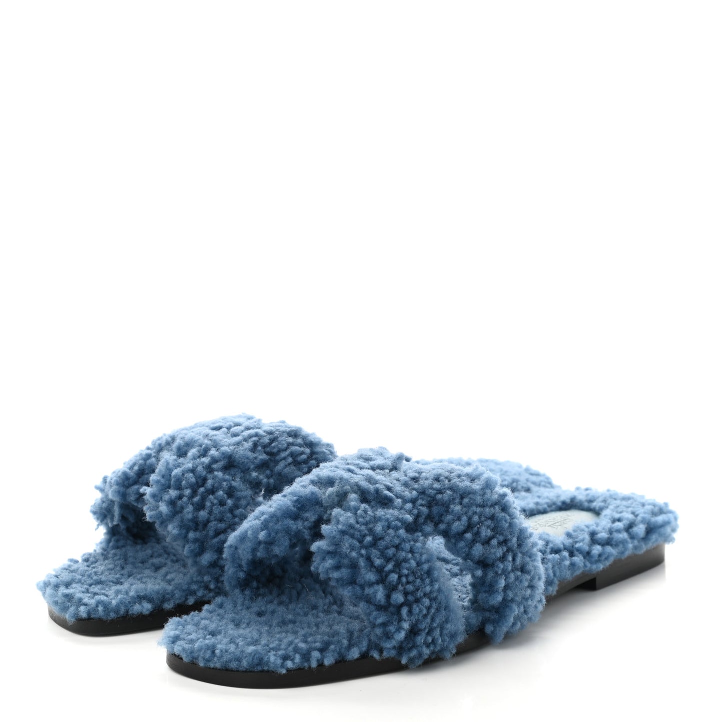 Woolskin Oran Sandals 37.5 Bleu