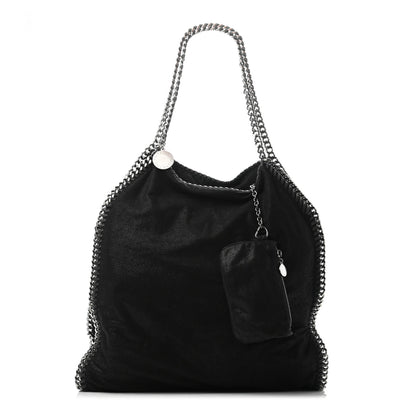 Stella McCartney Shaggy Deer Big Falabella Tote Black 1 of 4