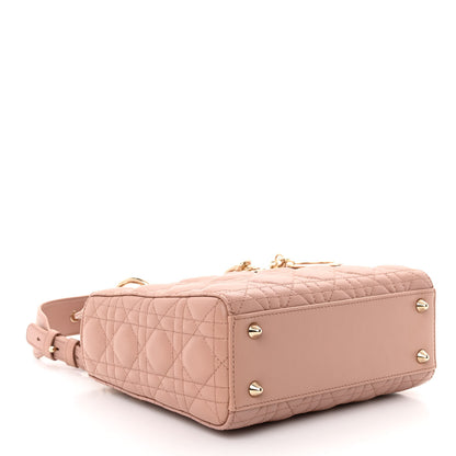 Christian Dior Lambskin Cannage Small My ABCDior Lady Dior Fard 4 of 9