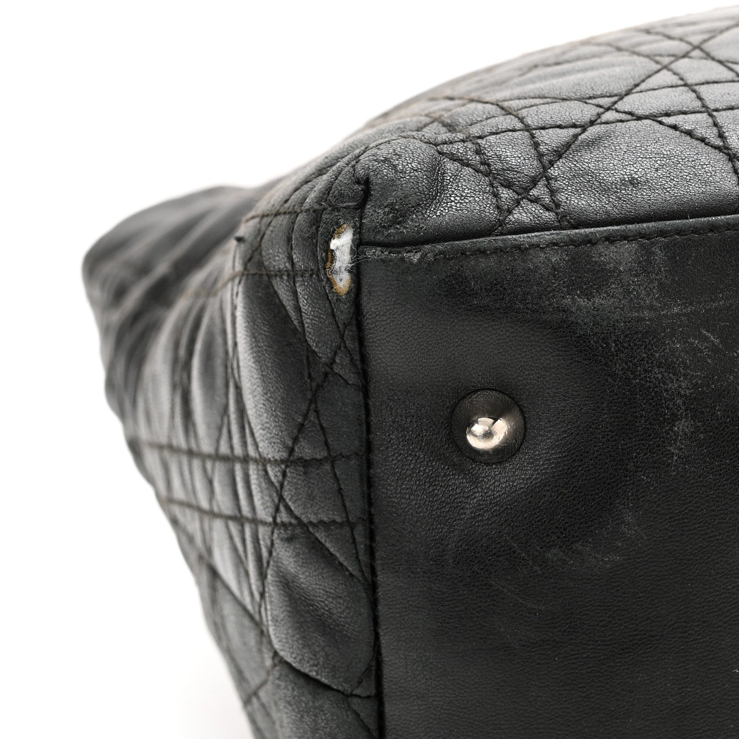 Christian Dior Lambskin Cannage Medium Soft Lady Dior Black 18 of 21