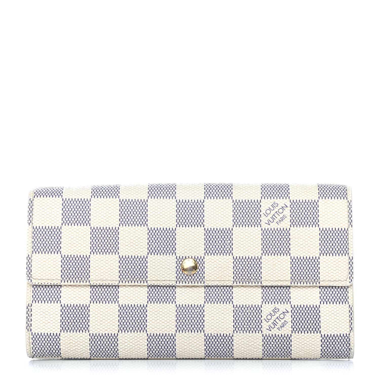 Louis Vuitton Damier Azur Sarah Wallet 1 of 4
