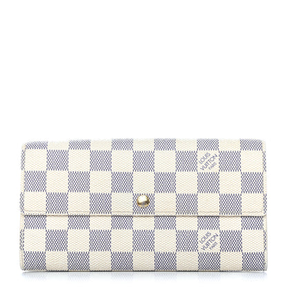 Louis Vuitton Damier Azur Sarah Wallet 1 of 4