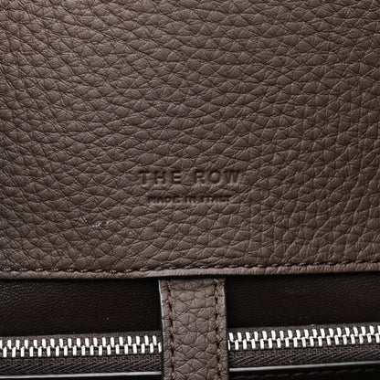 The Row Grained Calfskin Margaux Shoulder 12 Deep Brown 6 of 10