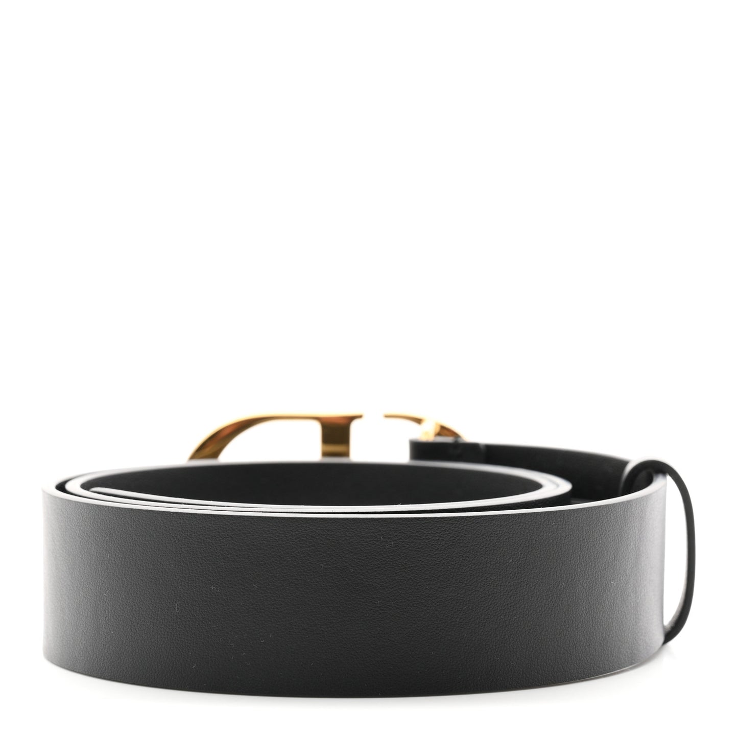 Calfskin CD Belt 80 32 Black