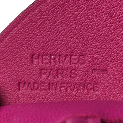 Hermes Milo Lambskin Lizard Touch Grigri Rodeo Pegase Horse Bag Charm PM Rose Poupre 3 of 4