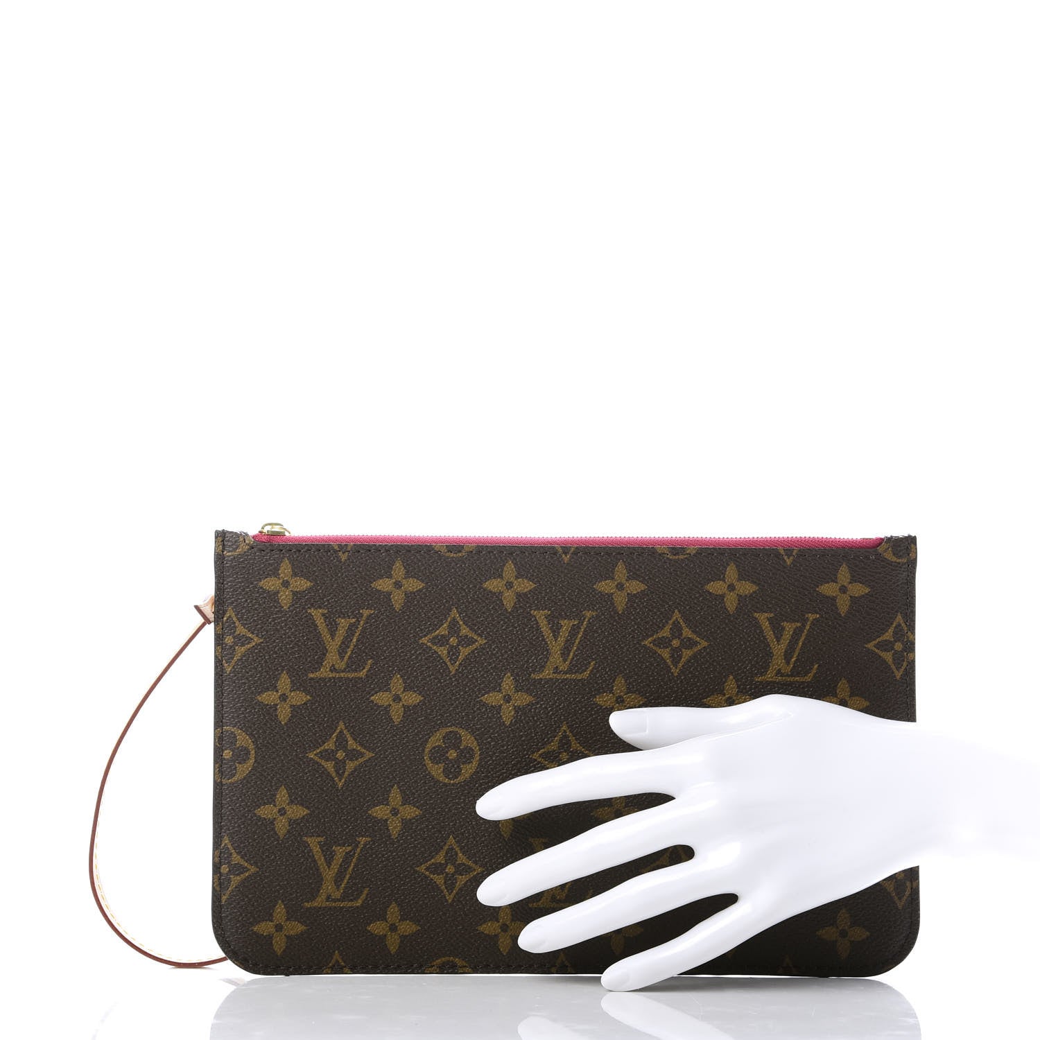 Louis Vuitton Monogram Neverfull MM GM Pochette Pivoine 2 of 10