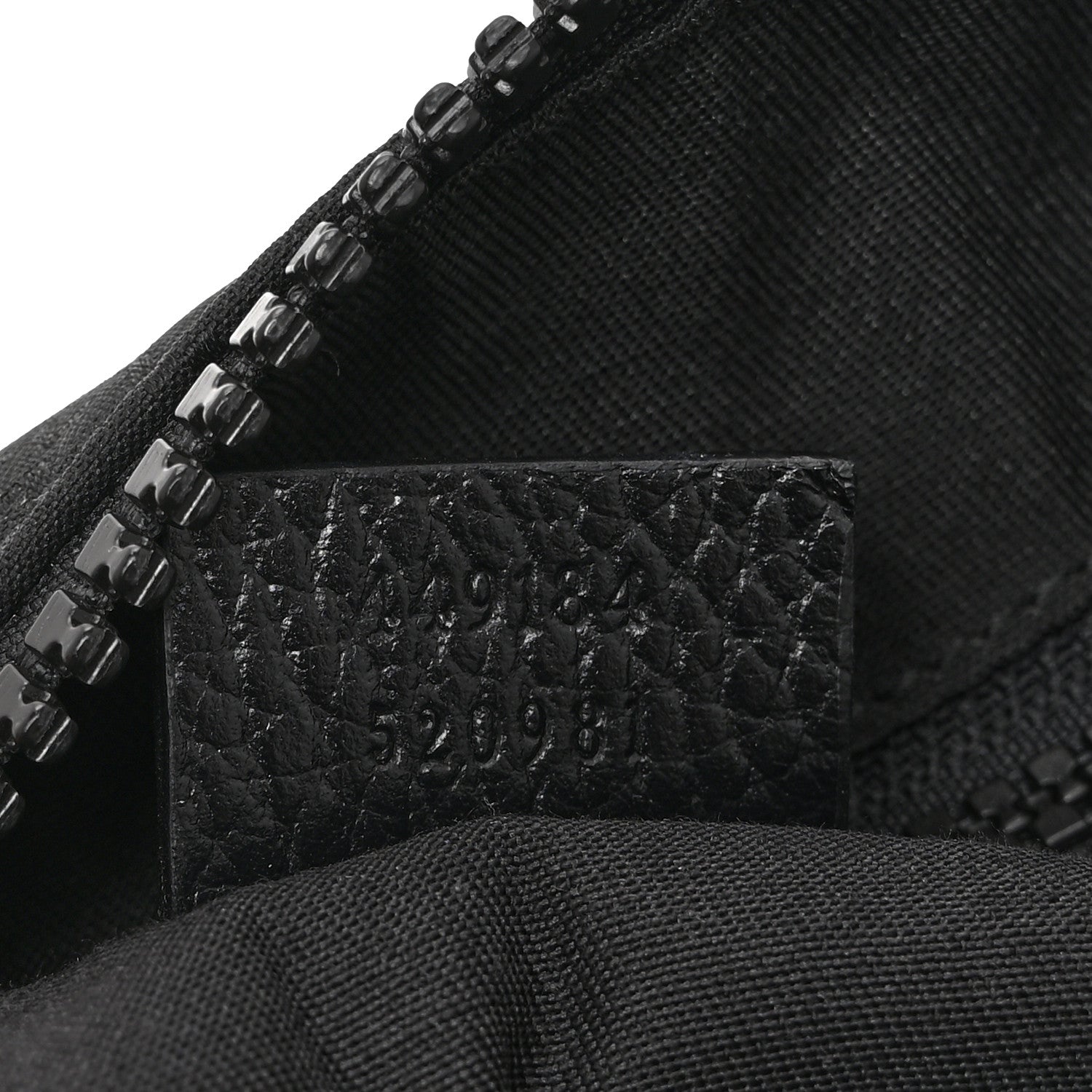 Gucci Nylon Monogram Small Flat Messenger Bag Black 7 of 11