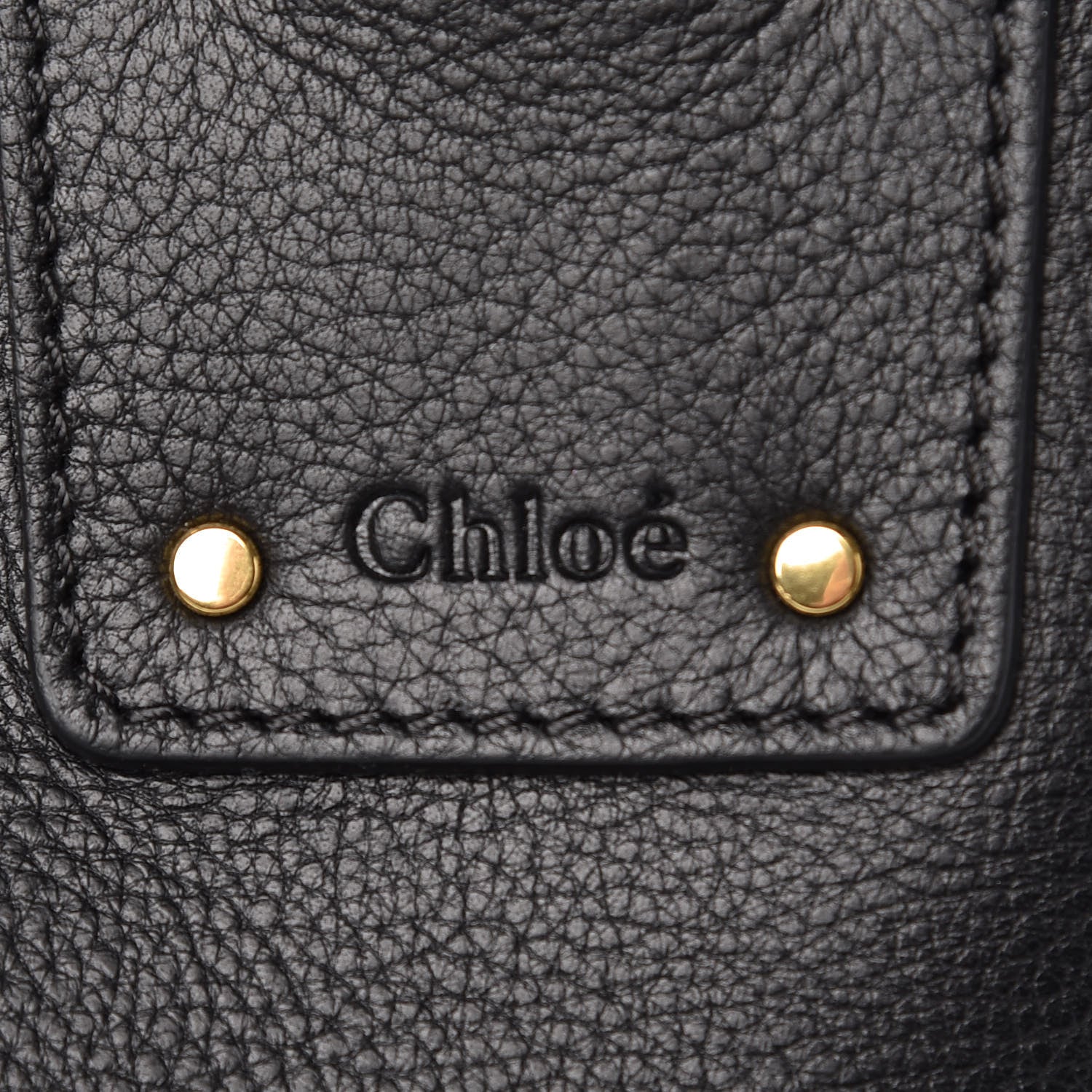 Chloe Smooth Calfskin Medium Vick Tote Black 6 of 11