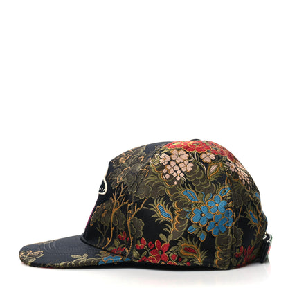 Gucci Canvas Floral UFO Baseball Hat 58 M Black 5 of 9