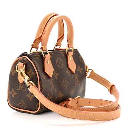 Louis Vuitton Monogram Nano Speedy Bandouliere 3 of 11