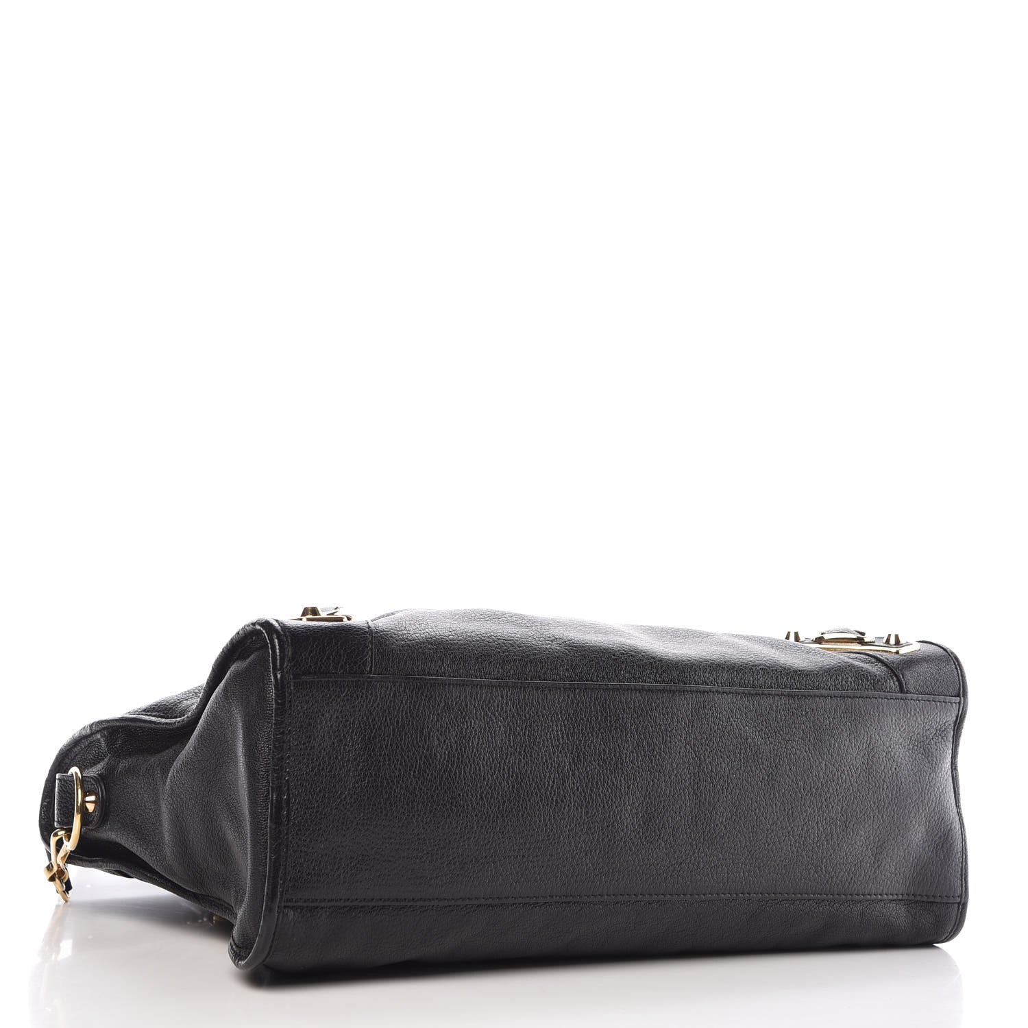 Balenciaga Chevre Gold Metallic Edge Hardware City Black 5 of 10