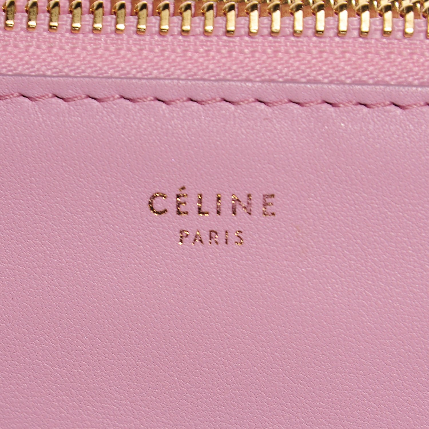 Celine Lambskin Large Trio Crossbody Bag Pink 7 of 9