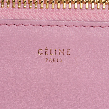 Celine Lambskin Large Trio Crossbody Bag Pink 7 of 9