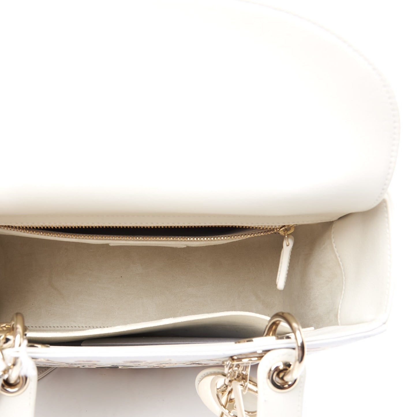 Calfskin Medium Fairy Tale Lady Dior Celestial Blue