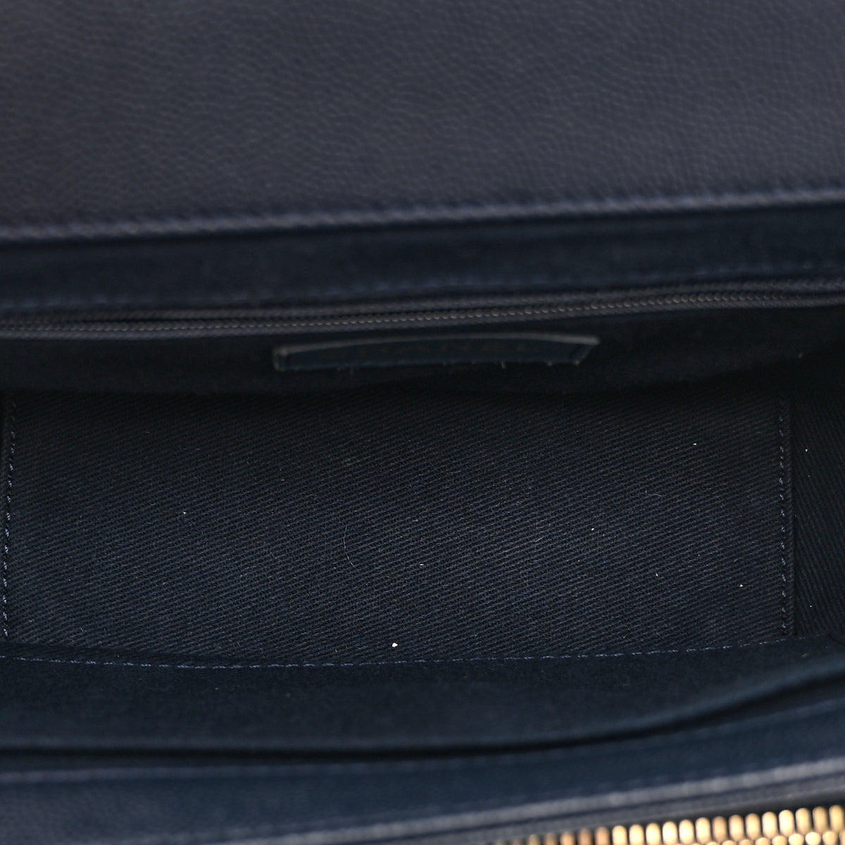Chanel Caviar Quilted Mini Business Affinity Flap Navy Blue 5 of 10