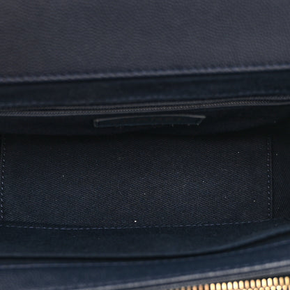 Chanel Caviar Quilted Mini Business Affinity Flap Navy Blue 5 of 10