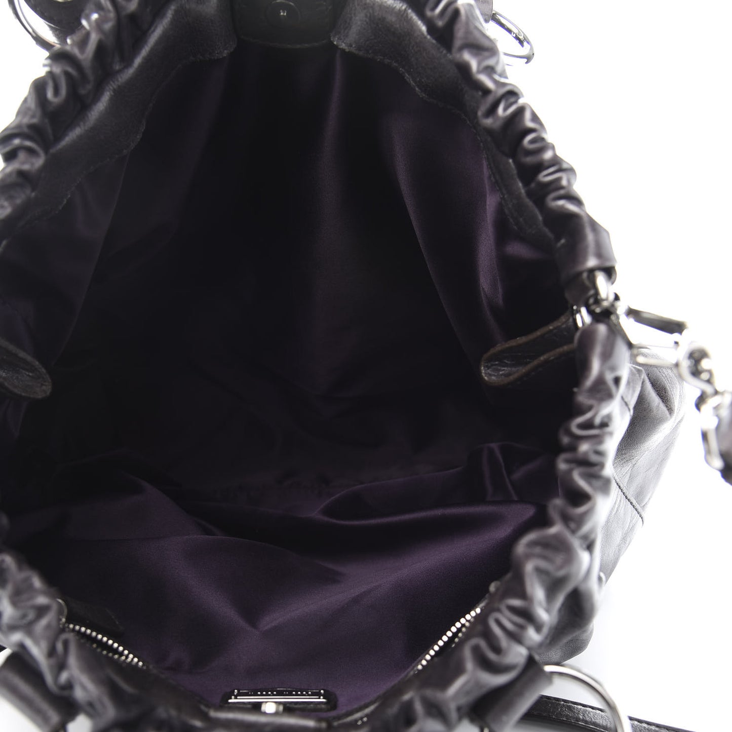 Vitello Shine Top Handle Satchel