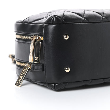 Chanel Lambskin Quilted Small Trendy CC Bowling Bag Black 10 of 13