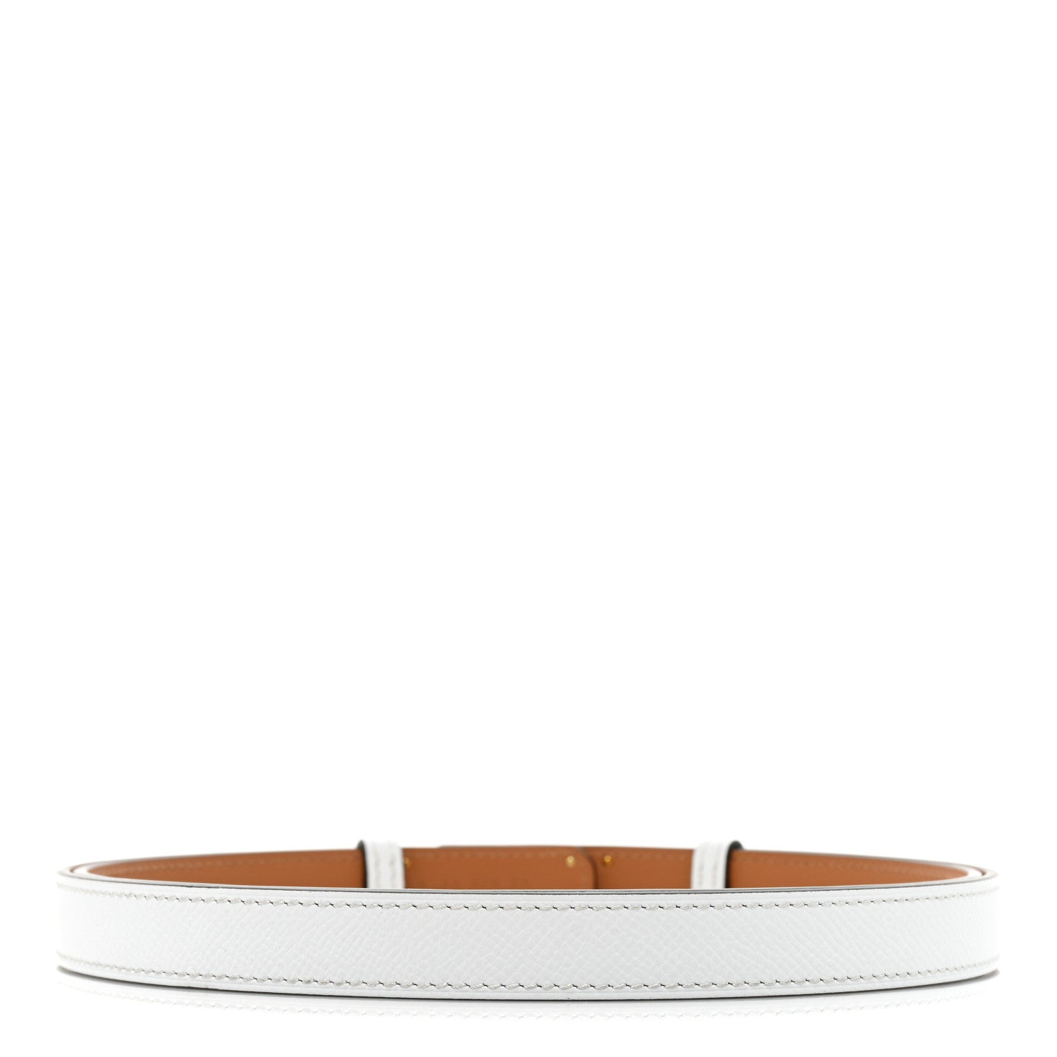 Hermes Epsom Kelly Belt White 2 of 6