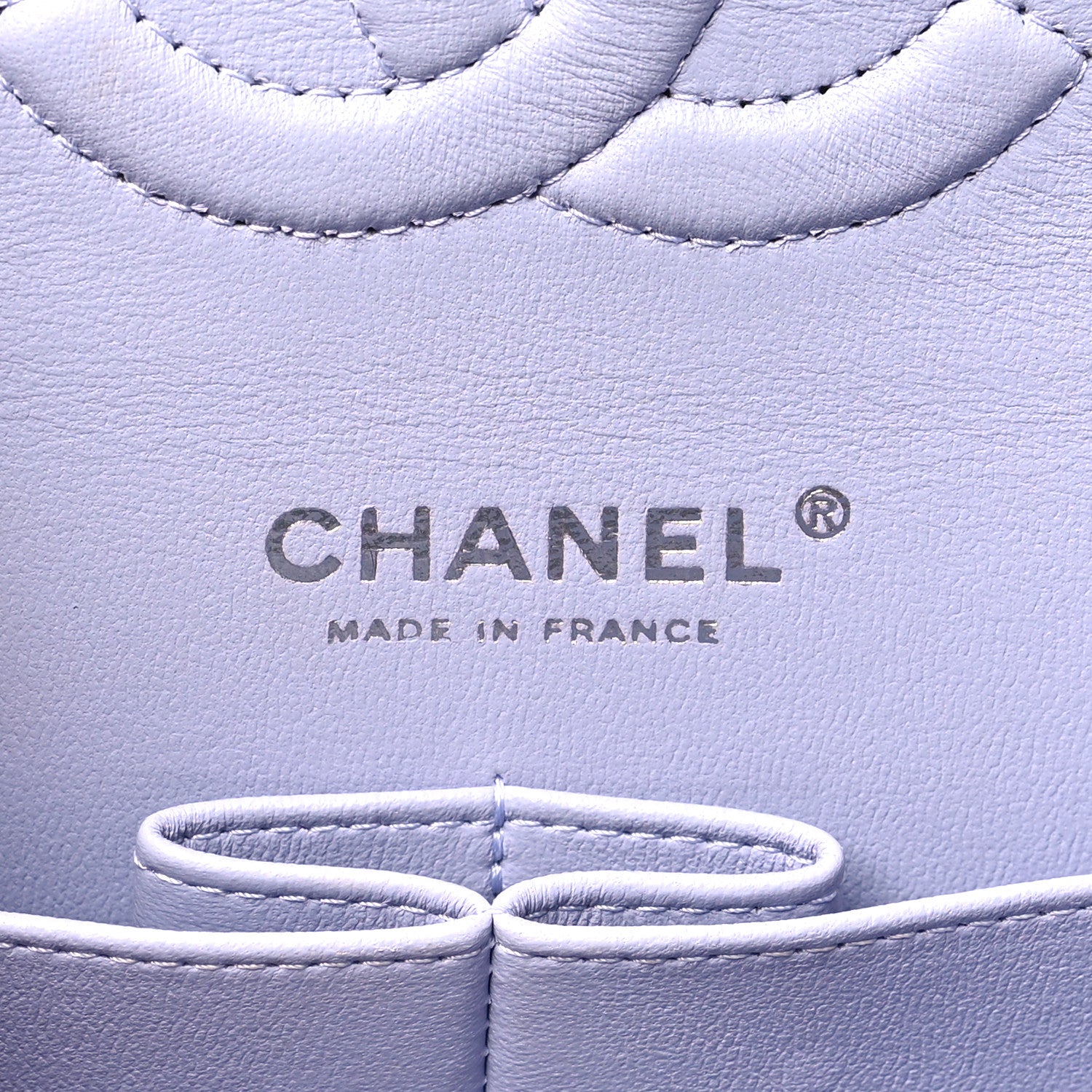 Chanel Caviar Quilted Medium Double Flap Light Purple 6 of 11