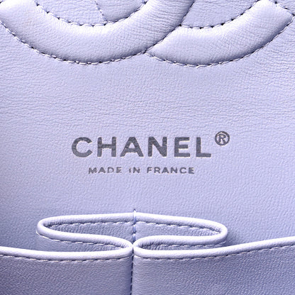 Chanel Caviar Quilted Medium Double Flap Light Purple 6 of 11