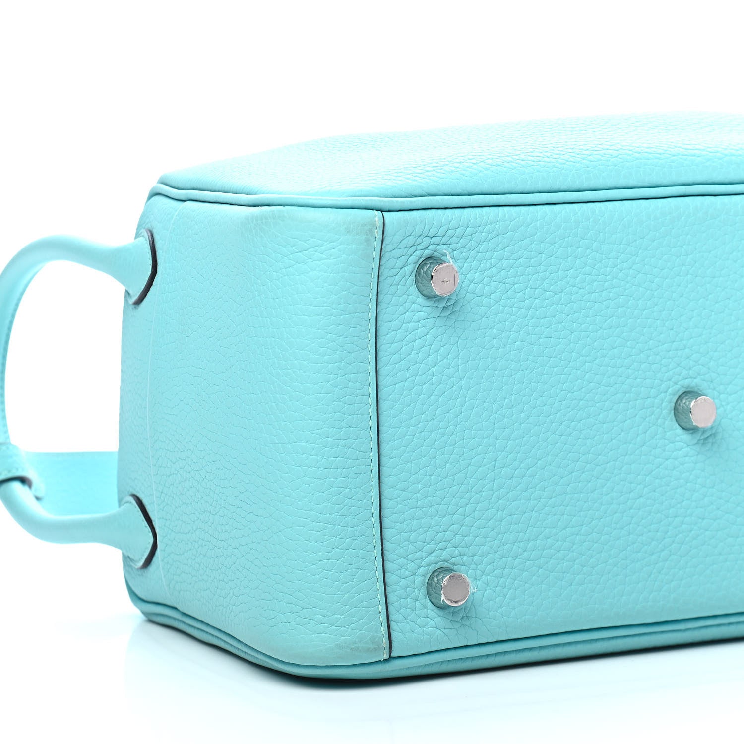 Hermes Taurillon Clemence Lindy 26 Bleu Atoll 8 of 9