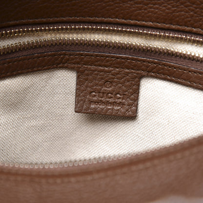 Gucci Calfskin Medium Bamboo Shopper Boston Acero 7 of 10