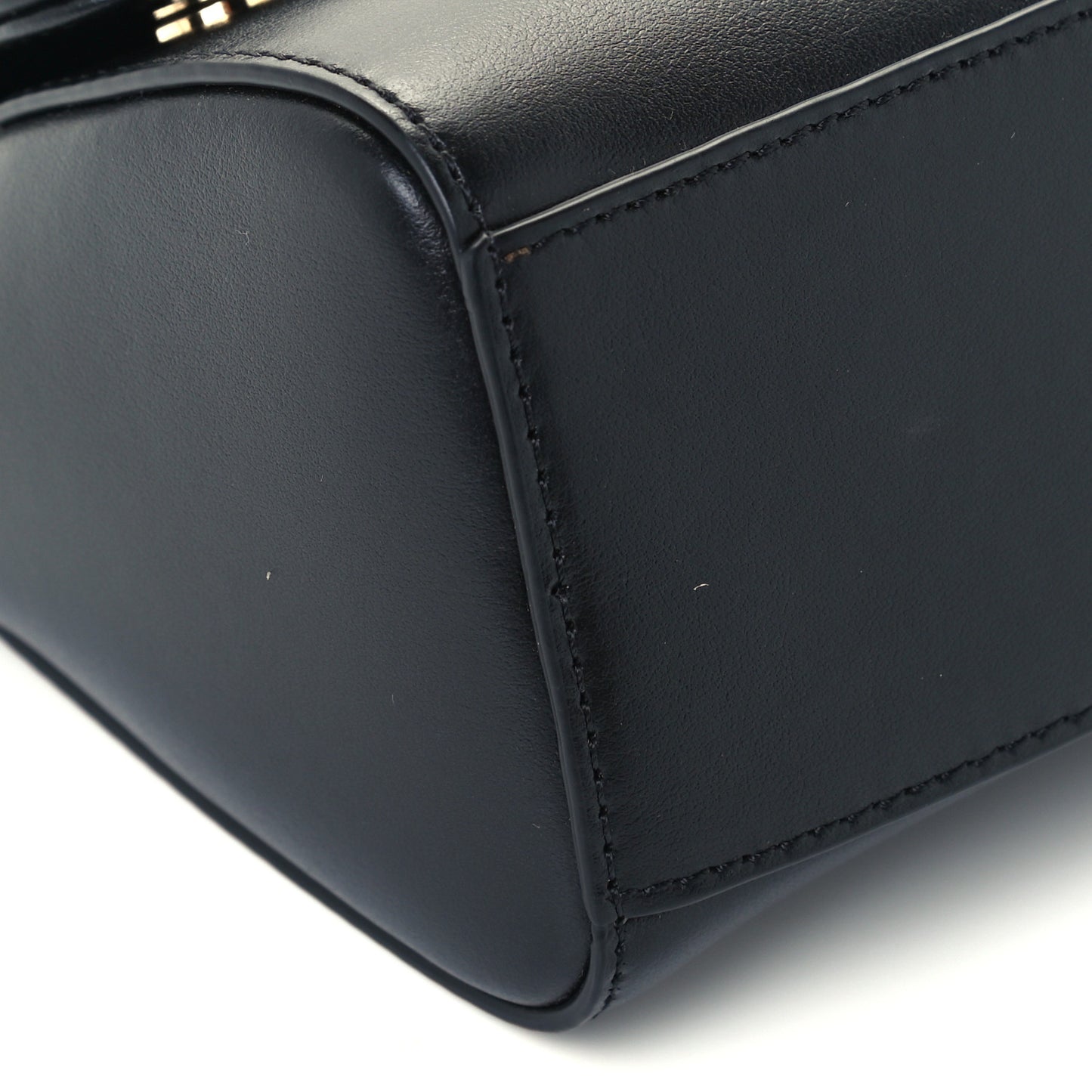 Nappa Micro Miss Sicily Satchel Black