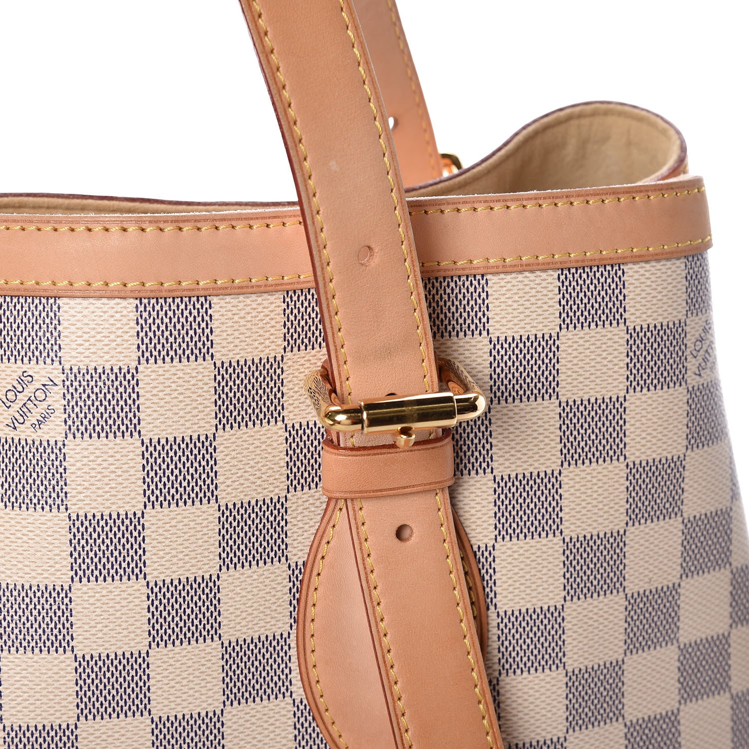 Louis Vuitton Damier Azur Hampstead MM 16 of 16