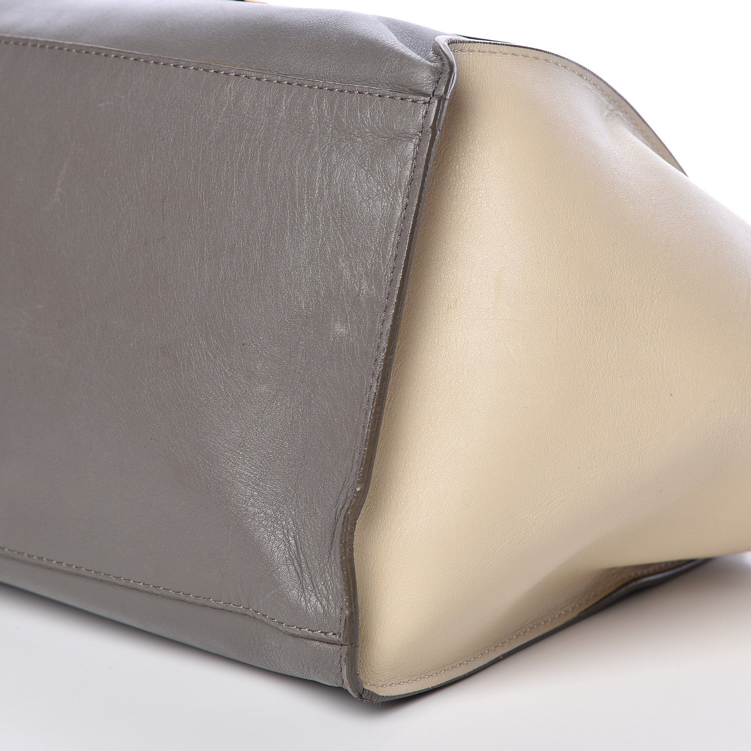 Celine Smooth Calfskin Medium Tri-Color Trapeze 9 of 11