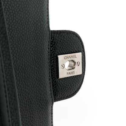 Chanel Caviar Quilted Medium Double Flap Black 7 of 12