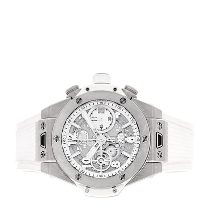 Hublot Titanium Rubber 42mm Big Bang Unico Automatic Watch White 441.NE.2010.RW 2 of 6