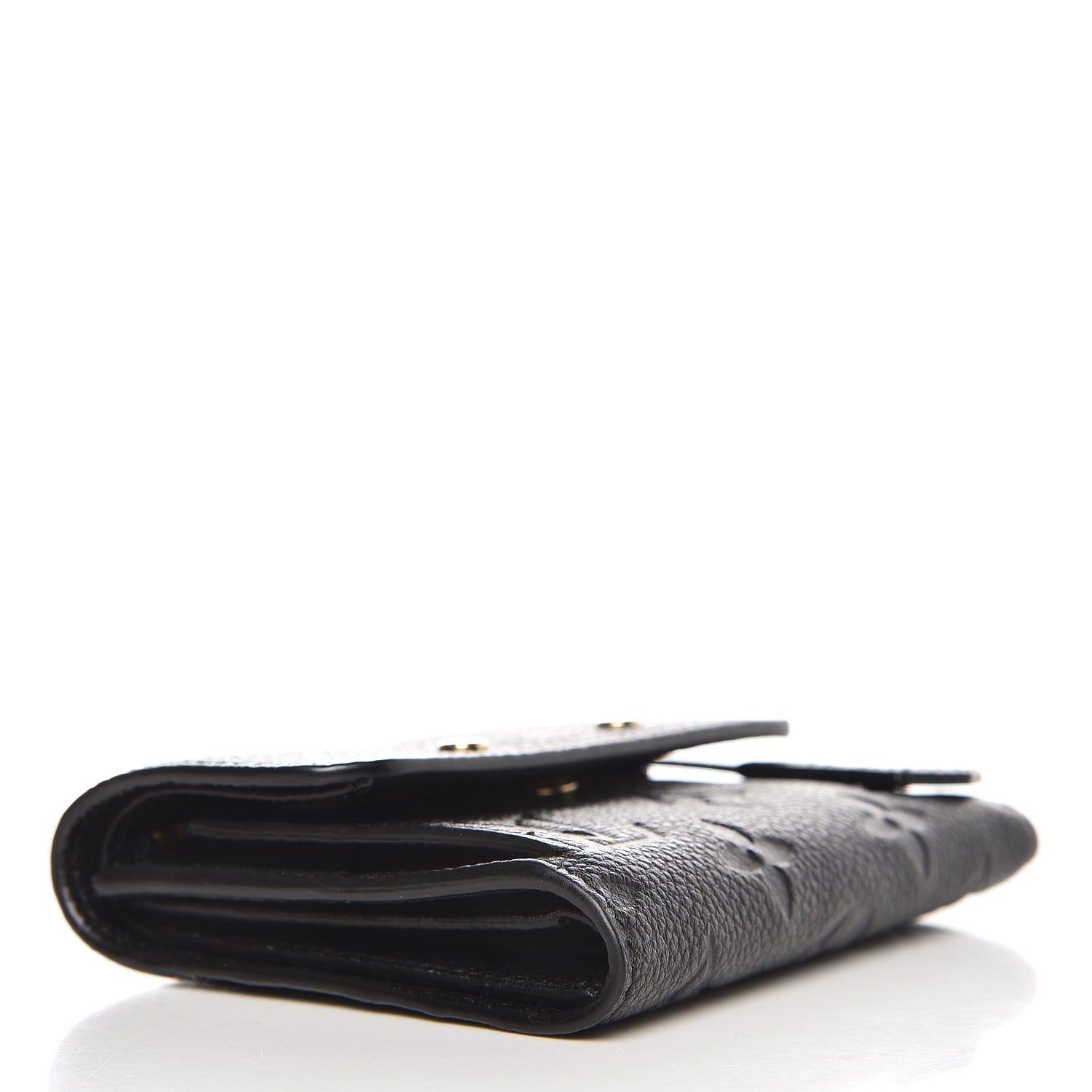 Louis Vuitton Empreinte Pont-Neuf Compact Wallet Black 4 of 7
