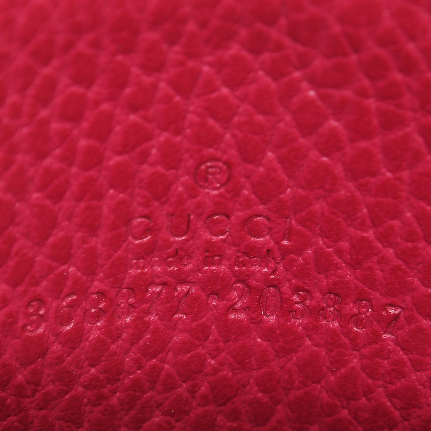 Dollar Calfskin Swing Zip Around Card Case Blossom