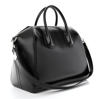 Givenchy Shiny Lord Calfskin Medium Antigona Black 3 of 11