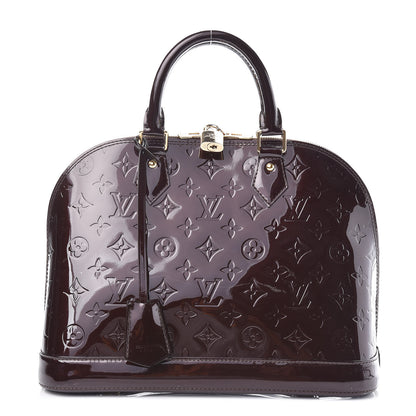 Louis Vuitton Vernis Alma PM Amarante 1 of 9