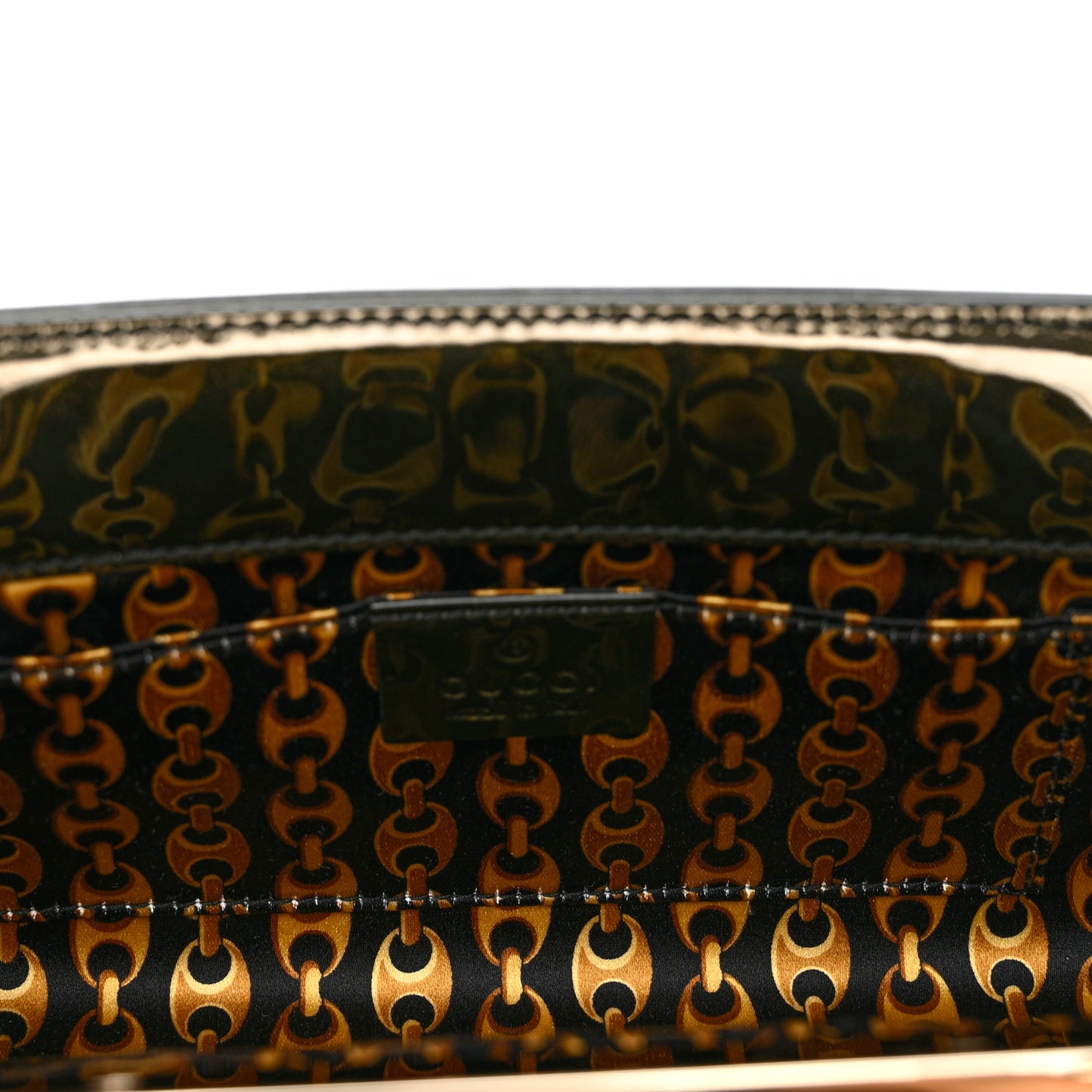 Patent Britt Interlocking G Starlight Clutch Black