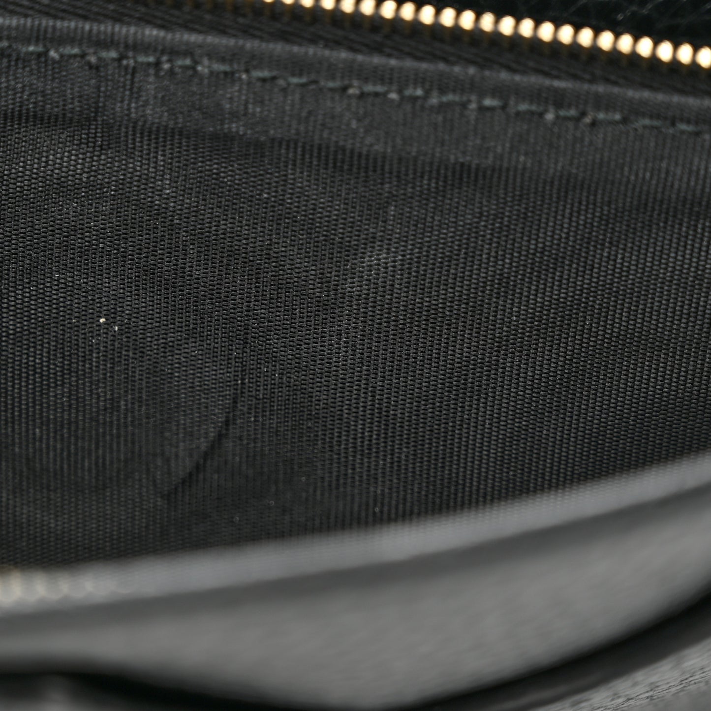 Pebbled Calfskin Soho Wallet On Chain Black