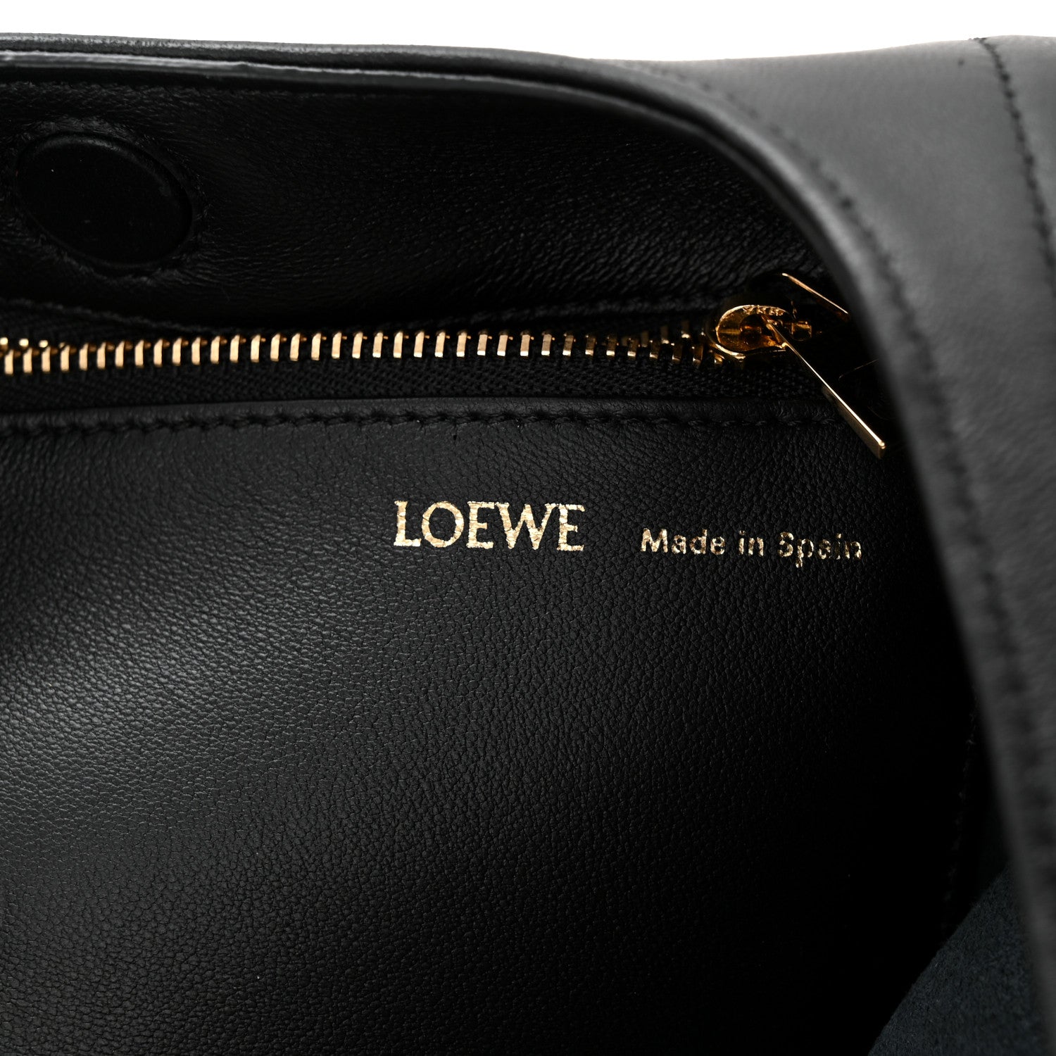 Loewe Buttery Nappa Lambskin Small Squeeze Bag Black 6 of 9
